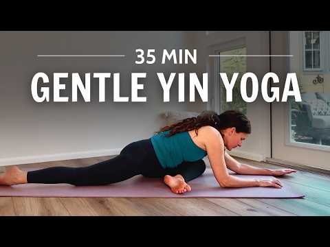 35 Min Gentle Yin Yoga | Restorative Stretch & Stress Release