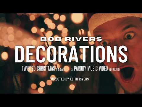 'Decorations' 4K Video | Twisted Christmas (Parody: Beach Boys - Good Vibrations) | Bob Rivers
