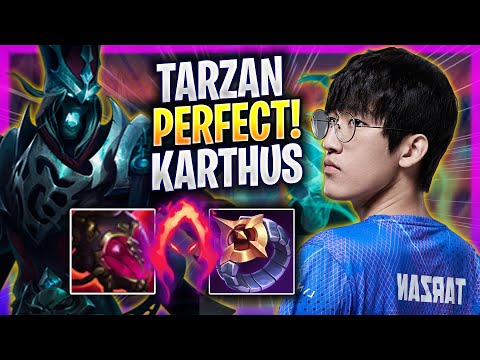 TARZAN PERFECT GAME WITH KARTHUS! - Tarzan Plays Karthus JUNGLE vs Taliyah! | Season 2024
