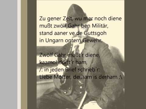 Anton Günther: Derham is derham (1895)