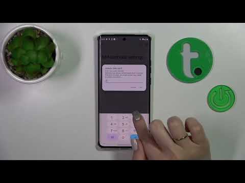 How to Turn Off the SIM Card Pin Code on MOTOROLA Edge 40 - Removing the Screen Lock