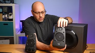 Video thumbnail for Logitech z625 speakers THX certified, testing and review by It's the Dave Show