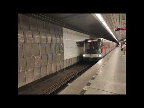 Metro C v Úseku Pražského Povstání - Florenc (Audio)