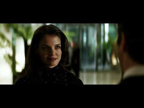 Batman Begins official trailer thumbnail with Batman emerging through a cloud of bats
