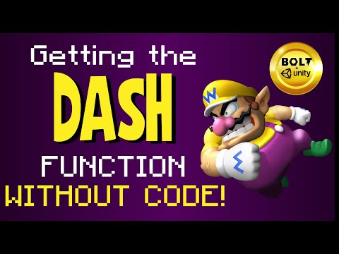 Getting The Dash Function Without Code Bolt Unity Tutorial