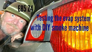 BMW E85 Z4 Smoking the smog Turkey. Evap system smoke tests.