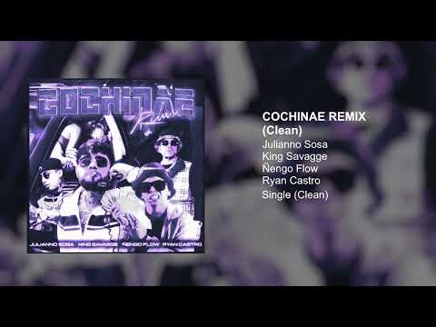 Julianno Sosa x King Savagge x Ñengo Flow x Ryan Castro - Cochinae Remix (Clean Version)