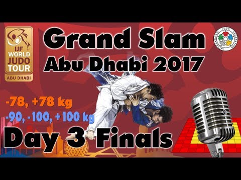 Judo Grand-Slam Abu Dhabi 2017: Day 3 - Final Block