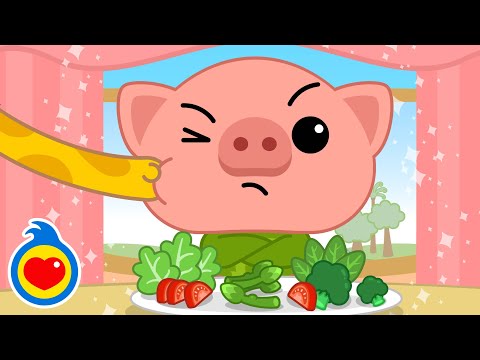 ¿Qué Le Pasa al Cerdito Enojón? 🐽🥦 Canciones Infantiles | Plim Plim
