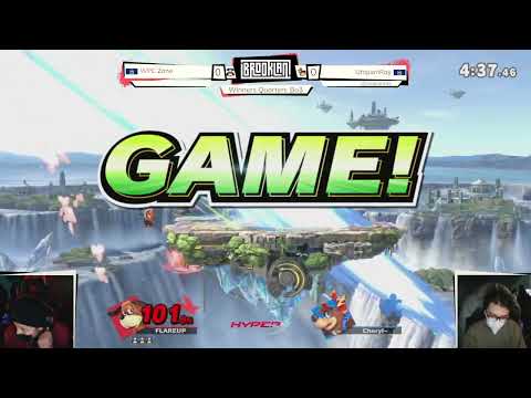 BrookLAN Brawls #24 - WPC | Zane (Duck Hunt) vs. UtopianRay (Banjo, Palutena) Winners Quarters