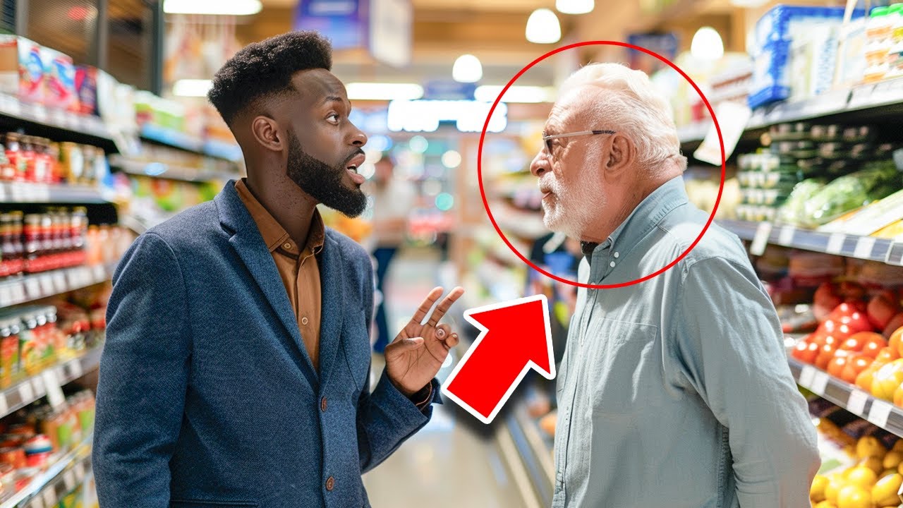 RICH BLACK MAN Helps BLIND WHITE MAN in Grocery Store, BUT HE DIDN'T KNEW HIM, THEN, THIS HAPPENED..
