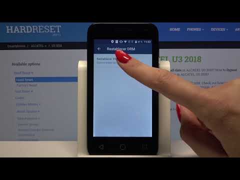 Cómo restablecer DRM en ALCATEL U3 - borrar las licencias