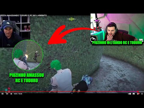 GABE REAGINDO O PIUZINHO AMASSANDO RC E TODURO