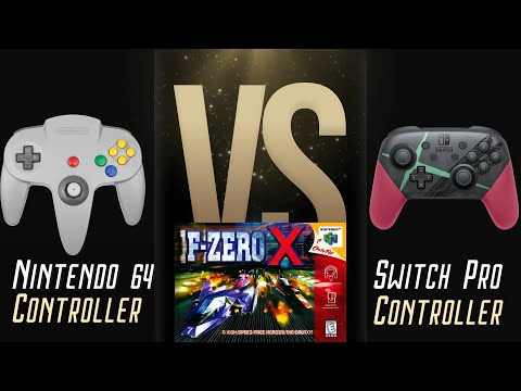 N64 vs Switch Pro - F-zero X - Which controller is best??? As 99 is out now!