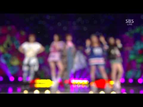 140323 4minute   Inteview & Wait A Minute & Whatcha Doin' Today @ Inkigayo Comeback Stage 1080P