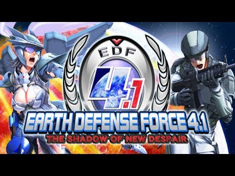let's play Earth defense force 4.1 The EDF deploys