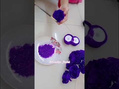 Birthday gift for someone special 💐💜#shortvideo #viralvideo#flowers