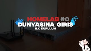 İlk kurulum | Homelab #0