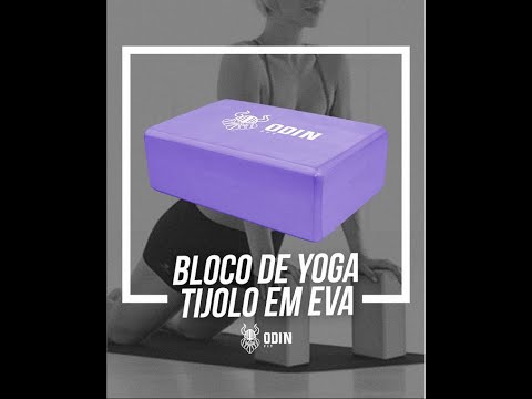 Bloco de Yoga Tijolo em EVA Bloquinho - Odin Fit
