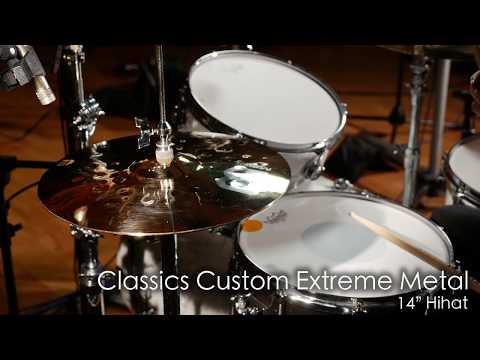 Meinl Cymbals CC14EMH-B Classics Custom 14" Extreme Metal Hihat
