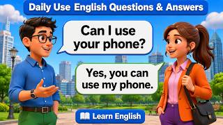 English Speaking Practice for Beginners | 80 Daily English Questions and Answers