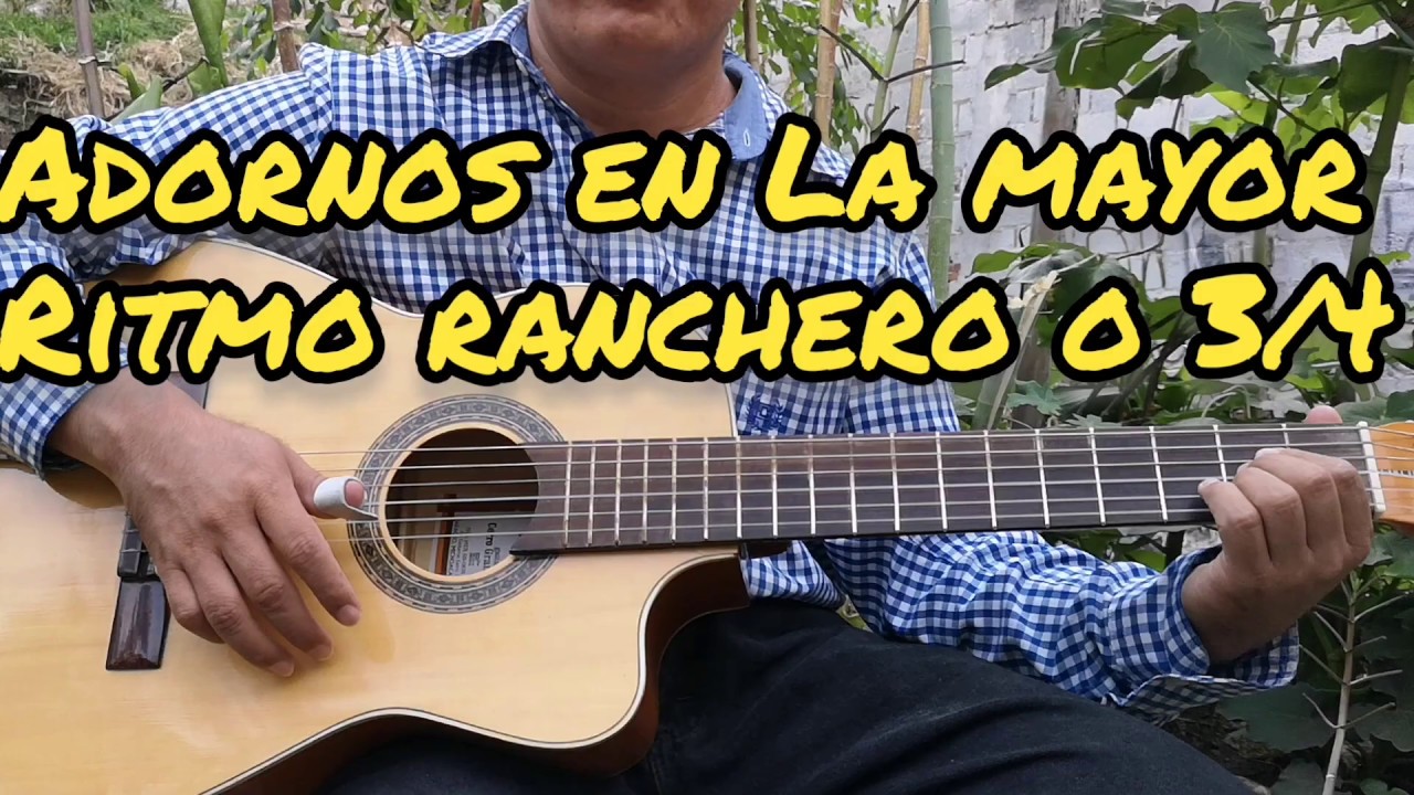 Adornos rancheros para La Mayor - Ritmo ranchero o 3/4 - Hermelando Alvíter