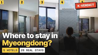 Myeongdong Hotels: What 28 Real Stay Videos Say (Seoul 2026)