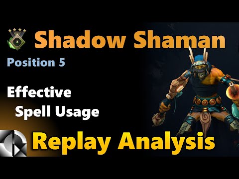 Replay Analysis: Shadow Shaman 5 Support - Herald 4 | Dota 2 7.29d