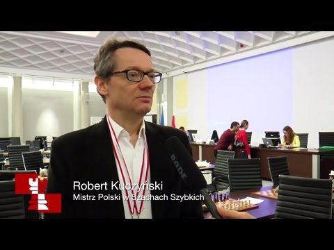 Arcymistrz Robert Kuczyński - Mistrz Polski Administracji Publicznej w Szachach Szybkich