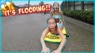 WE TOLD THEM NOT TO DO IT!! THEY WENT BOOGIE BOARDING IN A STORM!