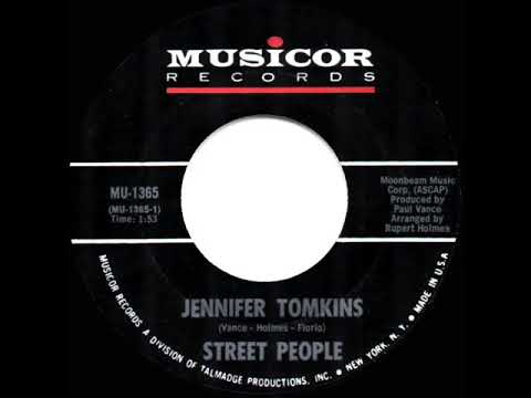 1970 HITS ARCHIVE: Jennifer Tomkins - Street People (mono 45)