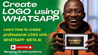 Create a Logo Like a Pro with WhatsApp Meta AI | Full Guide 2025