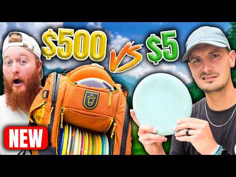 $5 vs $500 Budget Disc Golf Bag Building Challenge!