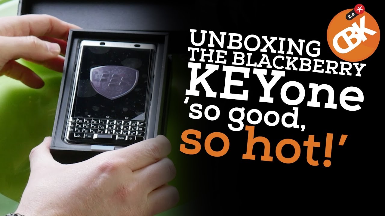 BlackBerry KEYone Review Unit Unboxing!