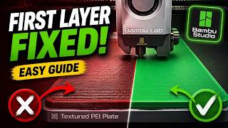 How To FIX First Layer Quality Issues In Bambu Studio (EASY) 2026