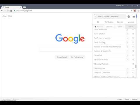 All Netflix Categories - secret codes unlocked