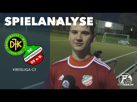 Die Spielanalyse | DJK Falkenhorst Herne III - SC Pantringshof (Kreisliga C2)