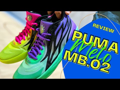 Puma Melo MB.02 basketball shoes review