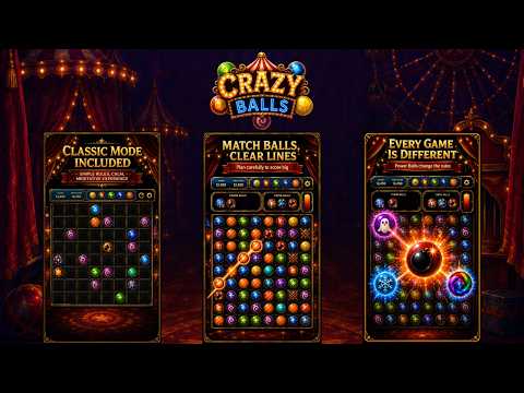 Crazy Balls - Puzzle Boardgame video thumbnail