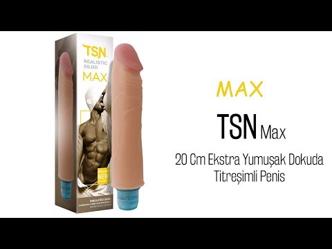 Tsn 20 Cm Ekstra Yumuşak Dokuda Titreşimli Vibratör Dildo