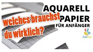 Aquarellpapier für Anfänger • Dein Guide | FarbCafé