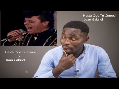 MY FIRST TIME HEARING Juan Gabriel - Hasta Que Te Conocí REACTION!!😱
