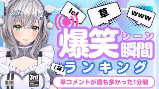 【3月30日】ホロライブ草コメントランキング TOP10 Hololive funny moments ※ネタバレあり