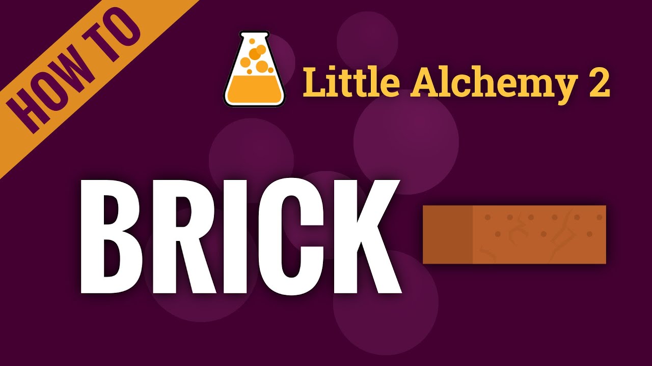 How to make a BRICK in Little Alchemy 2