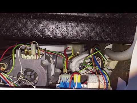 Siemens SE45M580EU/17 Geschirrspüler - kein Spülgang  / Umwälzpumpe läuft nicht (Kondensator defekt)