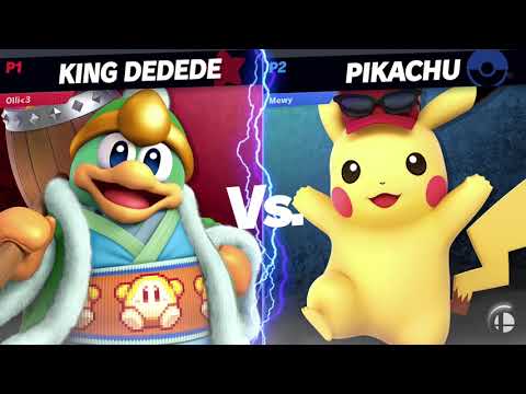 FSF 21 - ChrisTheHatMan (Piranha Plant, King Dedede) vs. Mewy (Pikachu) Winners Semi-Final
