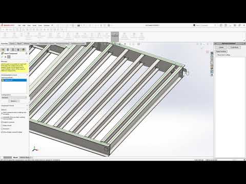 Detailed Steel Structures - Combination of SolidSteel parametric and SOLIDWORKS features
