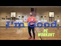 PhysEdZone: “I’m Good” PE Dance Fitness Workout | Brain Break