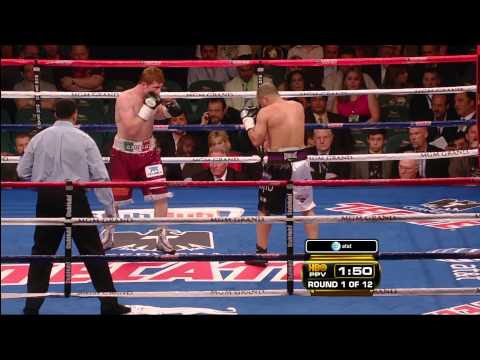 Saul Canelo Alvarez vs. Jose Miguel Cotto: Round 1 [1080p]