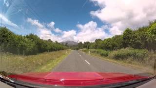 preview picture of video 'Drive to Mt Taranaki (north Egmont) starting at Egmont Village 10x speed'